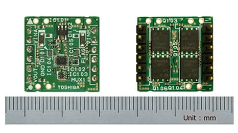 PCB photo example of Power multiplexer circuit
