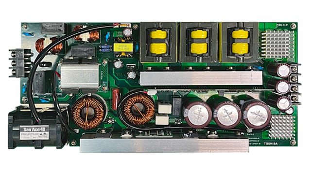 これは、サーバー用1.6kW LLC方式AC-DCコンバーターの画像です。